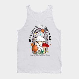 Multiple Hereditary Exostoses Awareness - life hope ribbon Tank Top